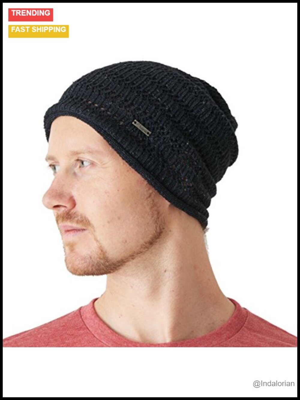 Linen Summer Beanie Sweat Wicking Knit Japanese Hipster Cap
